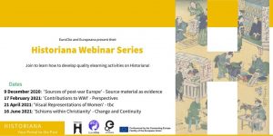 Historiana Webinar Series