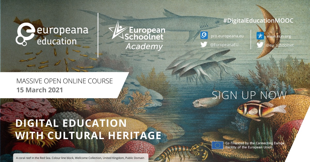 Digital education with cultural heritage – Europeana MOOC 2021