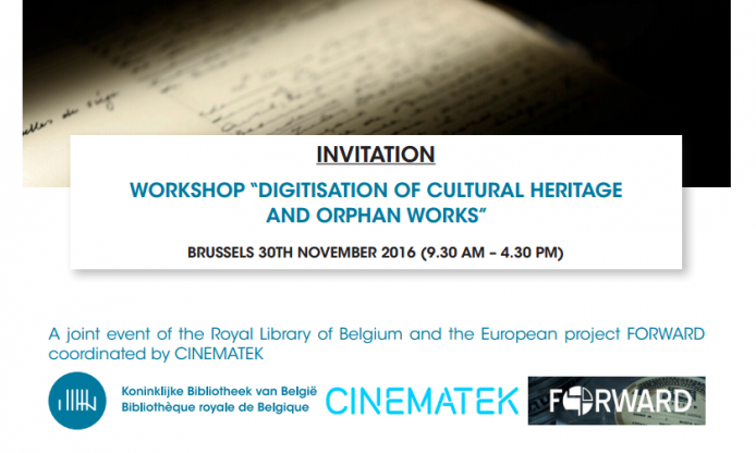 FORWARD final conference: Digitisation of heritage and orphan works