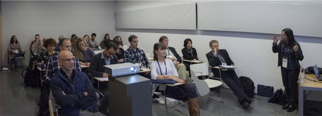 Tallers de les 14es Jornades Imatge i Recerca a l'Auditori de Girona. Preforma: Una eina per millorar la presentació del patrimoni digital. Professors: Antonella Fresa, Magnus Geber i Miquel Montaner.