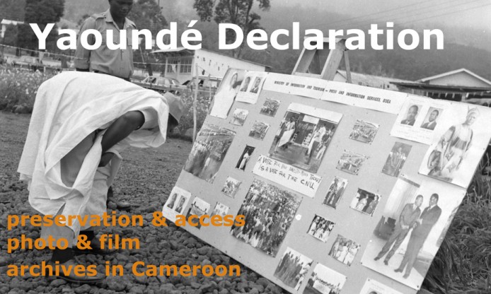 Yaoundé Declaration for the preservation of and access to photo and film archives in Cameroon