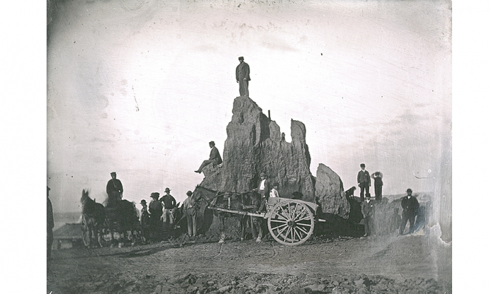 East of the Mississippi: Nineteenth-Century American Landscape Photography. Exhibition celebrating natural wonders of early US.