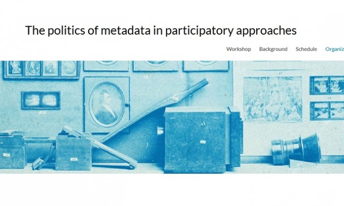 workshop: The politics of metadata in participatory approaches: Opportunities, practices, and conflicts
