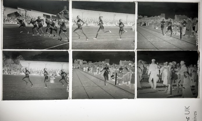 Re-discovering a piece of history: Roger Bannister negs