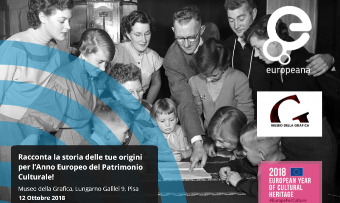 Europeana Migration event – Pisa, 12 October 2018