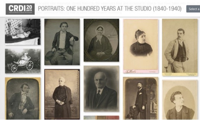 Portraits: one hundred years at the studio (1840-1940)