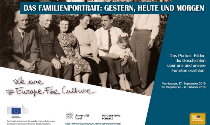Das Familienportrait: Gestern, heute und morgen – exhibition in Basel, 17 Sept 2019