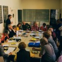 Kaleidoscope workshop on family photography, in Girona