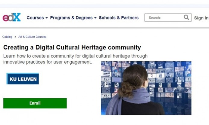 MOOC: Creating a Digital Cultural Heritage community