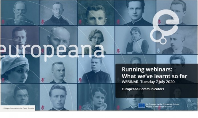 Recording now available for Europeana’s “Running webinars: what we’ve learnt so far”