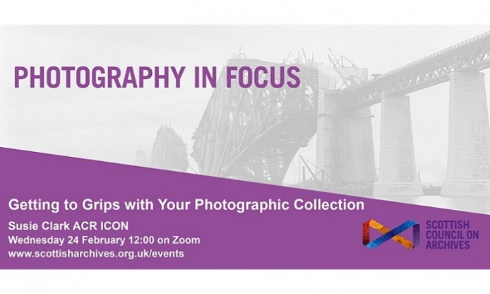 Getting to Grips with Your Photographic Collection – webinar