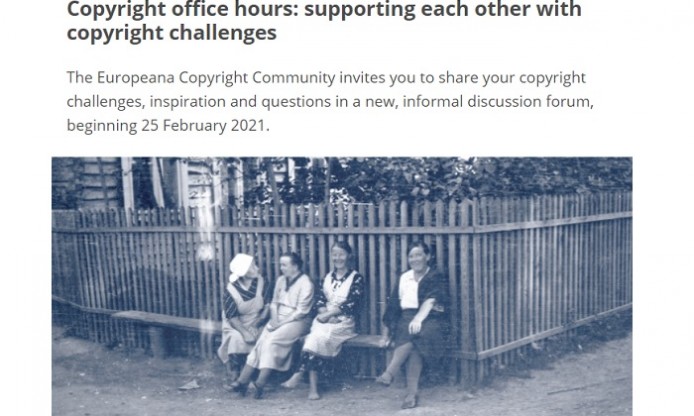 Europeana Copyright office hours – audiovisual material for education