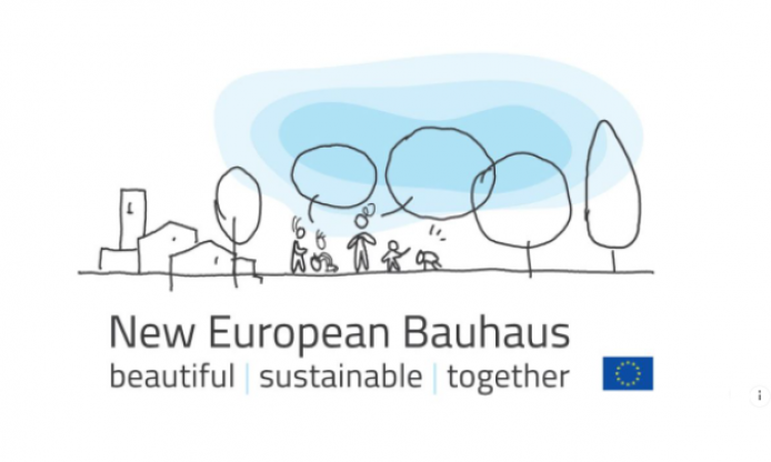 Europeana cafe on the New European Bauhaus