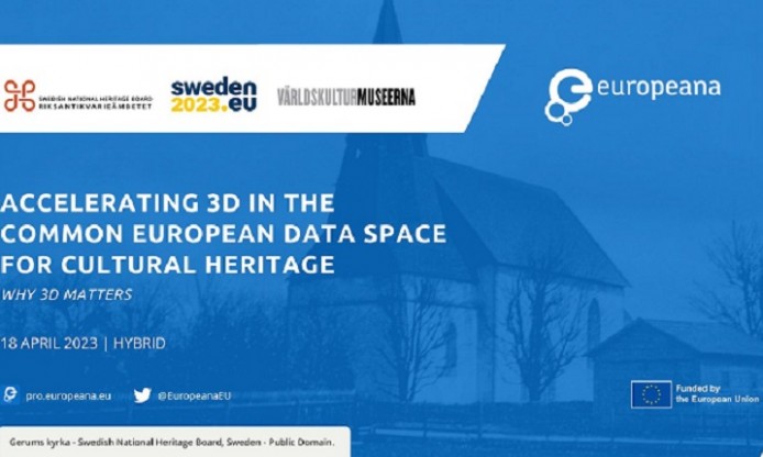 Why 3D Matters: accelerating 3D in the common European data space for cultural heritage.