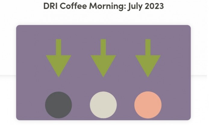 Dublin City Libraries invites to DRI Coffee Morning –  Wednesday 26th July