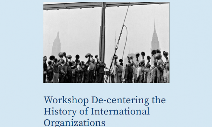 “De-centering the history of international organisations” workshop by KADOC-KU Leuven