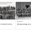 Two blogposts to promote cultural tourism in Europe published by Photoconsortium on Europeana