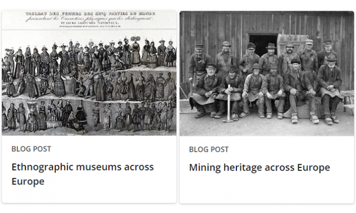 Two blogposts to promote cultural tourism in Europe published by Photoconsortium on Europeana