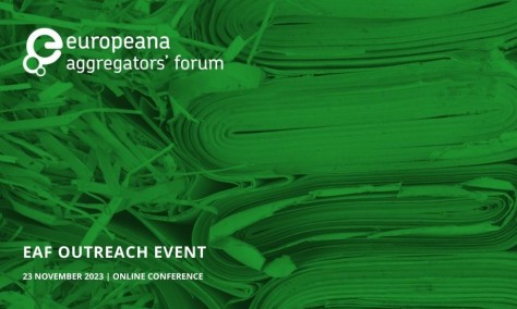Europeana Aggregators’ Forum online outreach event, 23 November 2023