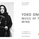 Topfoto photographs of Yoko Ono at the Tate Modern exhibition from 15 February 2024