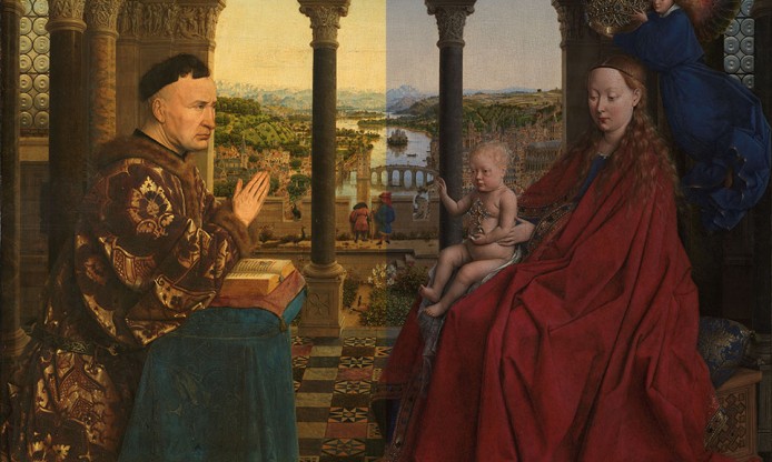 VUB spinoff Universum Digitalis documents restoration of Van Eyck’s Virgin of Chancellor Rolin for Louvre Museum