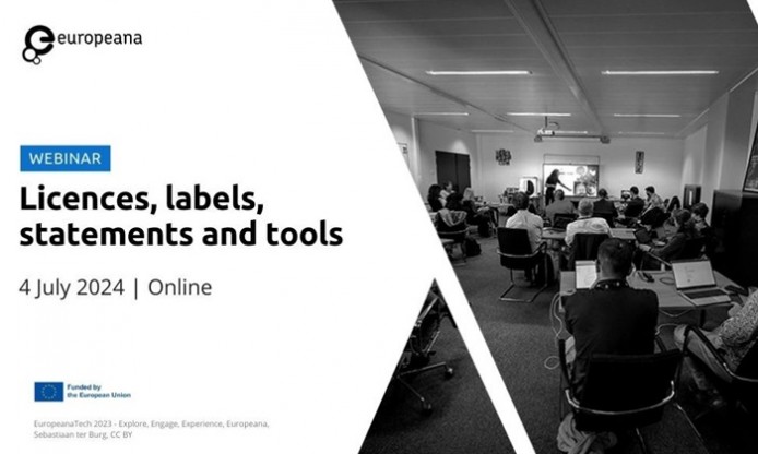 Europeana’s Copyright Office Hours 2024 – Licences, labels, statements and tools