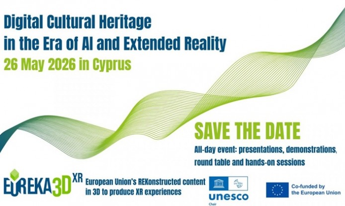 SAVE THE DATE: Digital Cultural Heritage in the Era of AI and Extended Reality