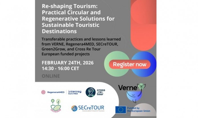 Webinar about innovation in tourism: February 24, 2026 h. 14:30