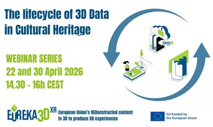 The Lifecycle of 3D Data in Cultural Heritage – EUreka3D-XR webinar series