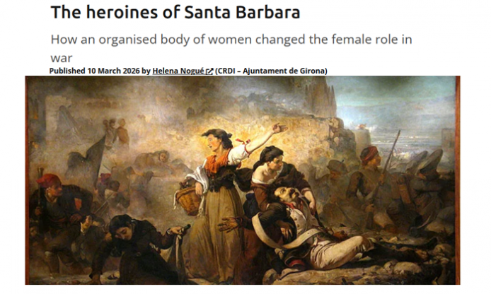 The heroines of Santa Barbara – How an organised body of women changed the female role in war