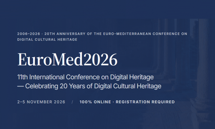 EuroMed 2026 – 20th Anniversary of the Euro-Mediterranean Conference on Digital Cultural Heritage